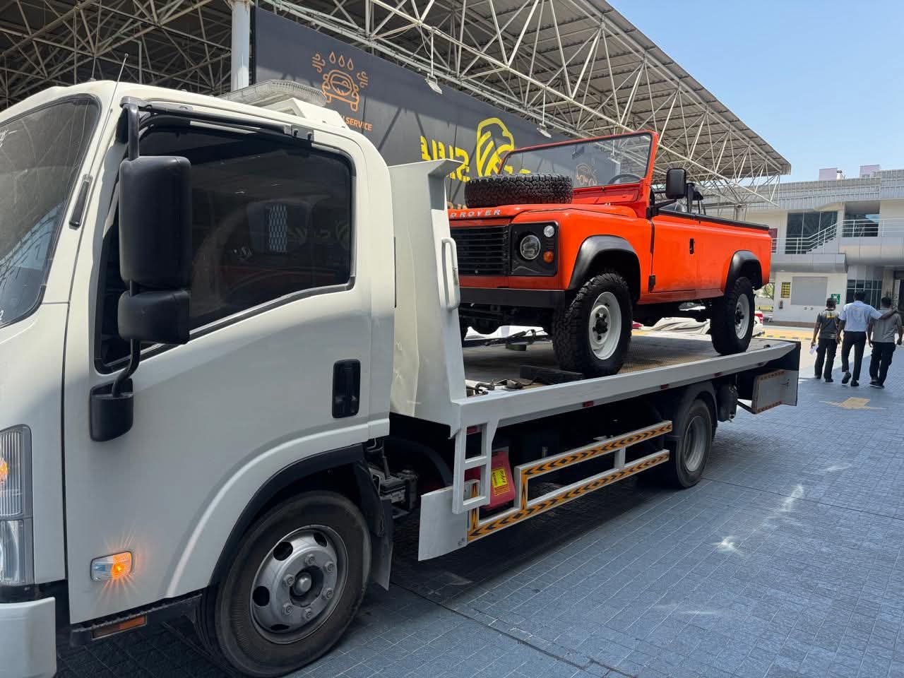 24/7 Car Recovery service ready for emergency vehicle recovery in Sharjah